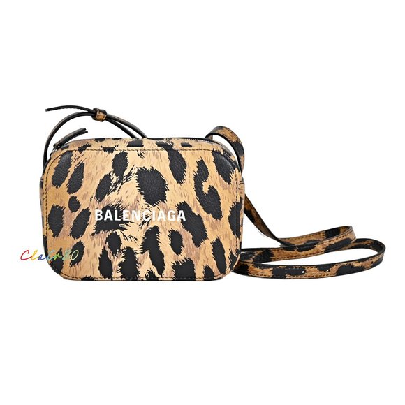 balenciaga leopard bag